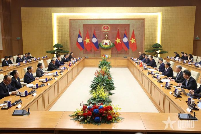  Quang cảnh cuộc tiếp. Ảnh: TRỌNG HẢI