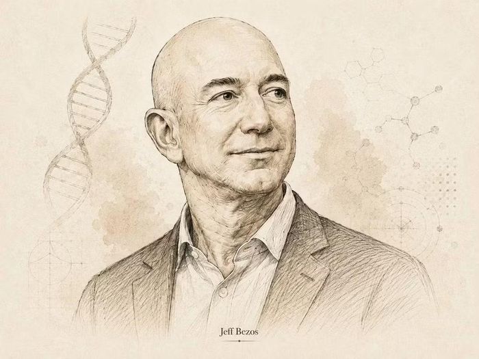 Jeff Bezos và nhiều tỷ phú công nghệ đầu tư vào nghiên cứu sinh học với kỳ vọng kéo dài tuổi thọ khỏe mạnh. (Ảnh: thelightberg)