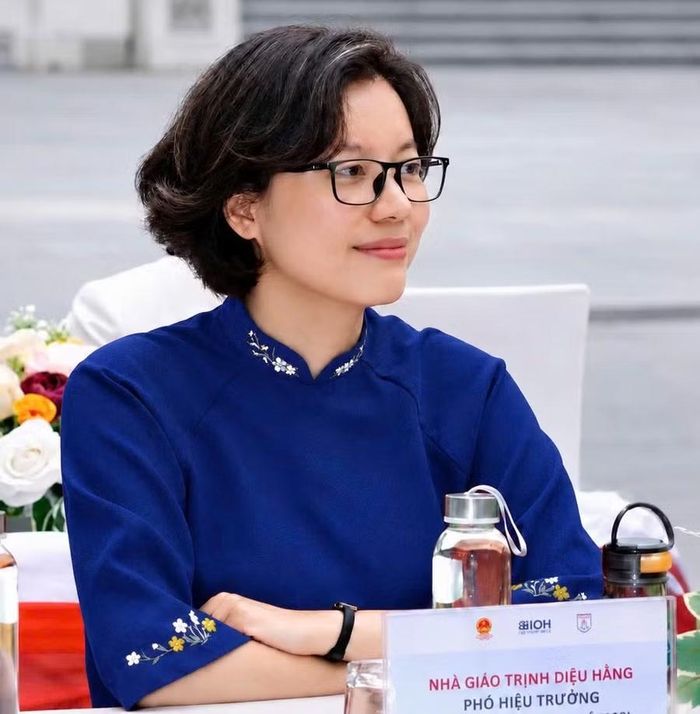 Bà Trịnh Diệu Hằng.