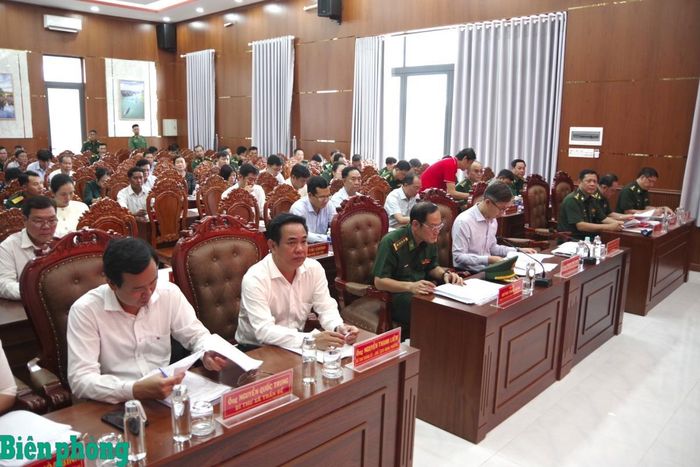 Đại diện các sở, ngành, địa phương thống nhất các nội dung dự kiến diễn ra tại Chương trình sau khi khảo sát. Ảnh: LK