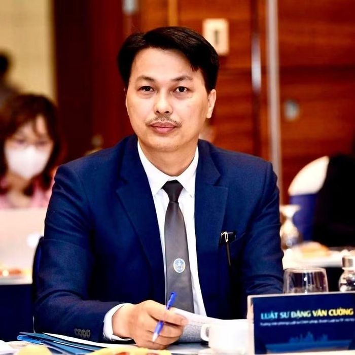 TS. Luật sư Đặng Văn Cường. Ảnh: NVCC