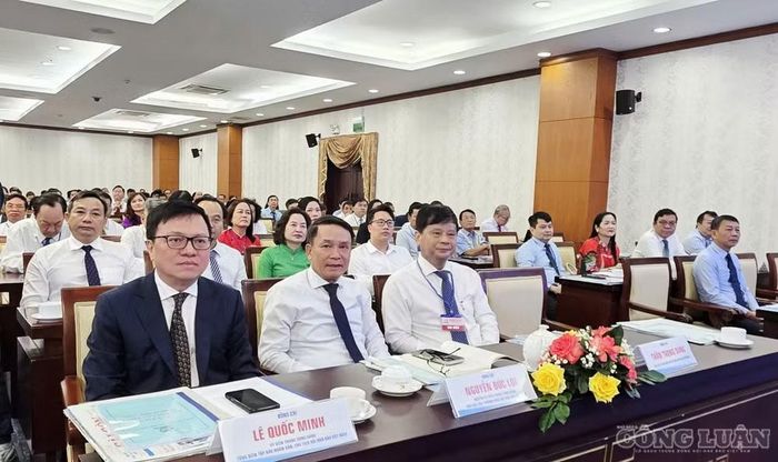 Đại hội có sự tham dự của lãnh đạo Hội Nhà báo Việt Nam. Ảnh: Chính Kỳ.
