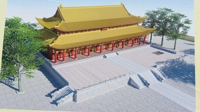 Khởi công phục dựng Điện Kính Thiên trong năm 2026 là chủ trương lớn đã được HĐND TP Hà Nội thông qua. Ảnh: Trung tâm Bảo tồn Di sản Thăng Long Hà Nội
