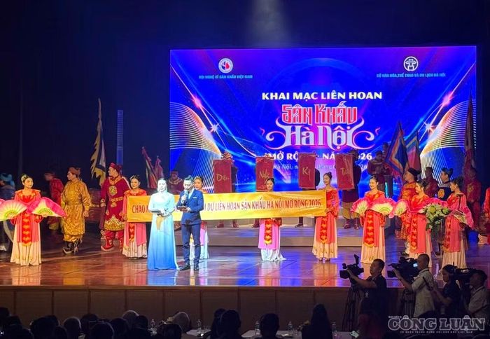 Liên hoan Sân khấu Hà Nội mở rộng 2026 chính thức khai mạc tối 14/10 tại Rạp Công Nhân.