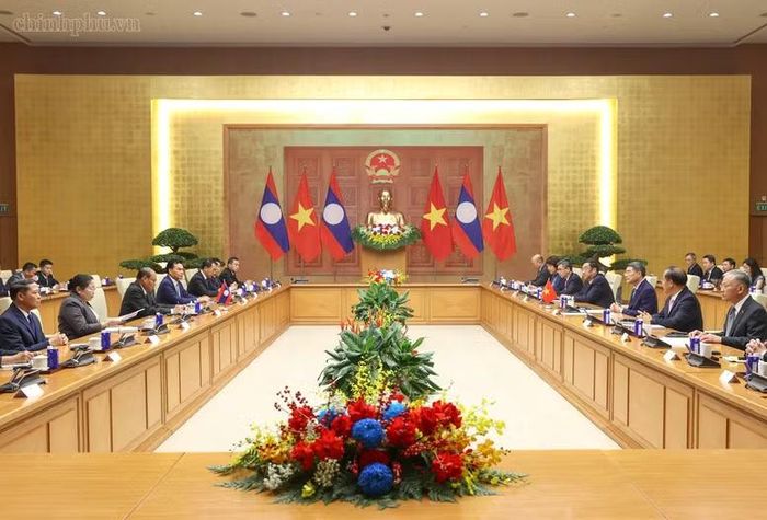 Quang cảnh cuộc hội kiến - Ảnh: CP