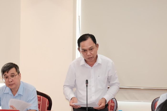 Ông Huỳnh Quốc Anh, Phó Giám đốc Sở Tư pháp TP HCM. Ảnh: TU