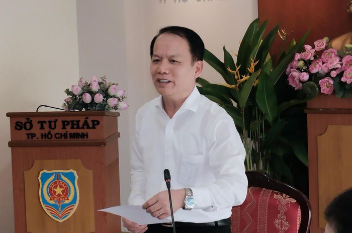 Bộ trưởng Hoàng Thanh Tùng phát biểu tại buổi làm việc