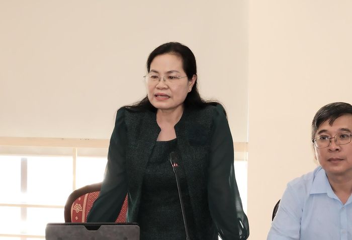 Giám đốc Sở Tư pháp TP HCM Nguyễn Thị Hồng Hạnh. Ảnh: TU