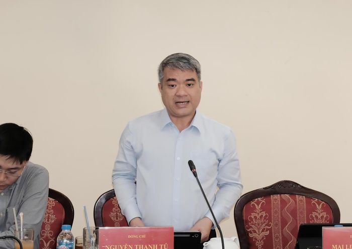 Thứ trưởng Bộ Tứ pháp Nguyễn Thanh Tú. Ảnh: TU