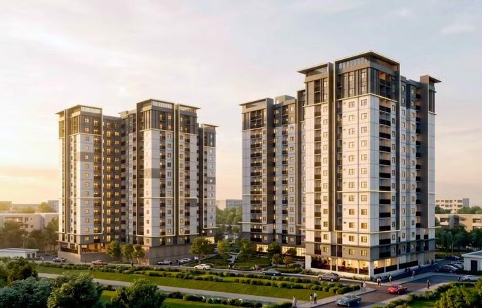 Phối cảnh dự án Nhà ở xã hội tại đường Nguyễn Văn Linh.