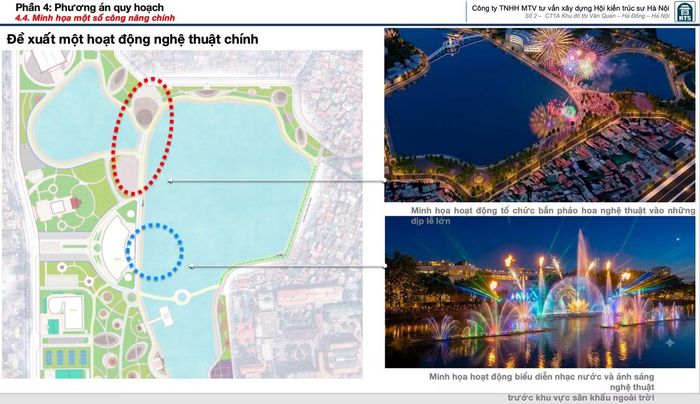 Đơn vị tư vấn đề xuất các hoạt động nhạc nước, pháo hoa tại công viên Võ Thị Sáu