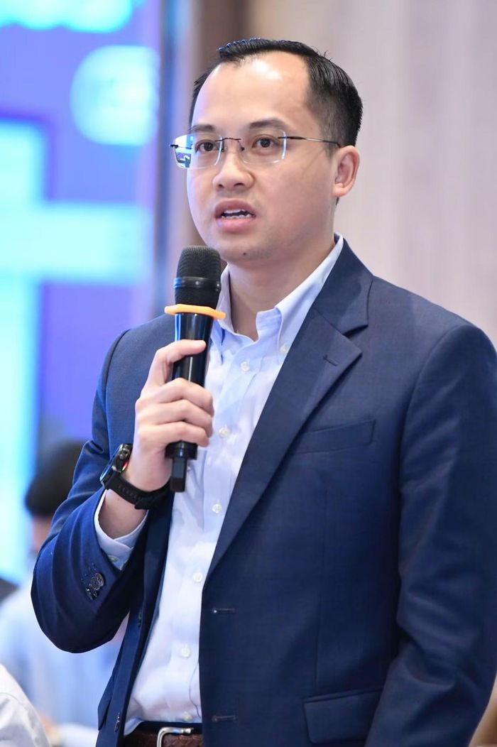 Ông Trần Nguyễn Ngọc Thành, Tổng Giám đốc Công ty TNHH VETC Digital. (Ảnh: Trọng Tài)