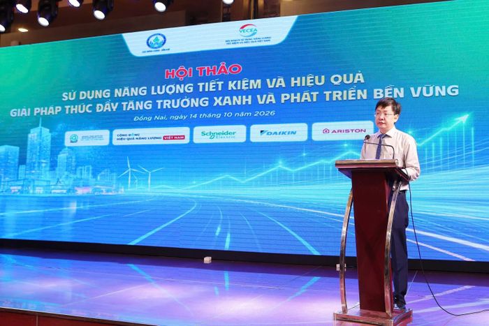 Ông Đặng Hải Dũng, Phó Cục trưởng Cục Năng lượng - Dầu khí phát biểu khai mạc.
