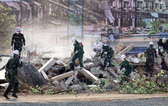 Ứng cứu sập đổ công trình