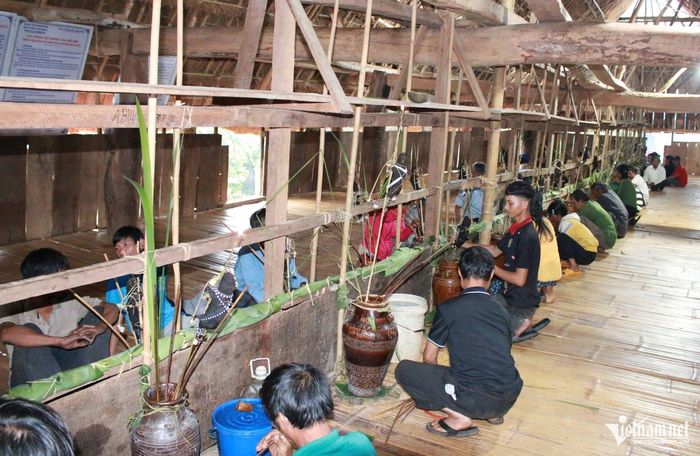 Tết ăn con dúi là tết quan trọng nhất của người Ba Na (nhóm Giơ Lâng). Ảnh: Ngọc Chí