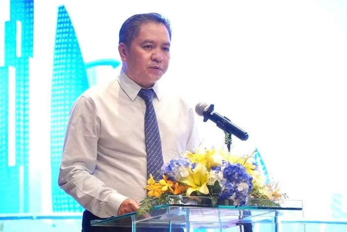 Ông Phạm Huy Bình - Giám đốc Sở Du lịch Thành phố Hồ Chí Minh phát biểu tại sự kiện.