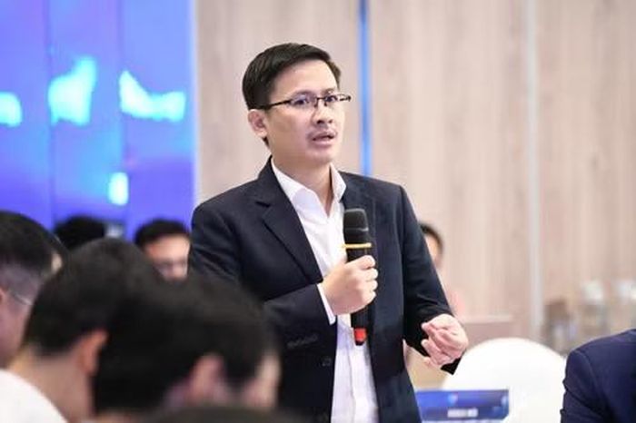 Ông Hoàng Minh Tiến - Phó Cục trưởng Cục Công nghệ thông tin (Ngân hàng Nhà nước) chia sẻ tại Vietnam+)
