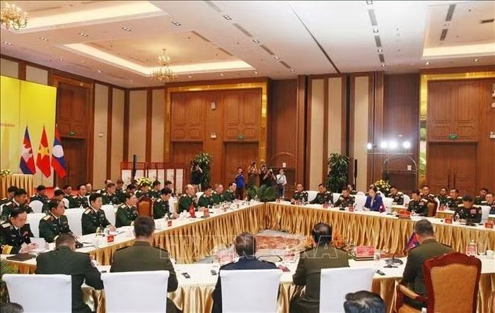 Toàn cảnh cuộc gặp. Ảnh: Trọng Đức/TTXVN