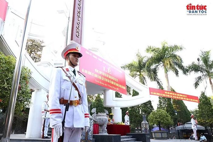 Nghĩa trang Liệt sĩ Quốc gia Vị Xuyên, nơi trang trọng đón 93 hài cốt liệt sĩ trở về an nghỉ bên đồng đội.