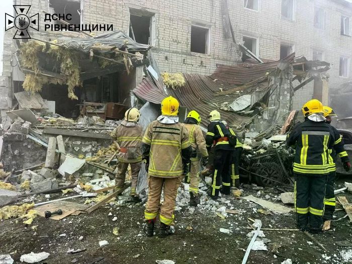 Hiện trường một vụ tấn công tại Lutsk, Ukraine ngày 14/10/2026. Ảnh: Cơ quan Dịch vụ Khẩn cấp Quốc gia Ukraine