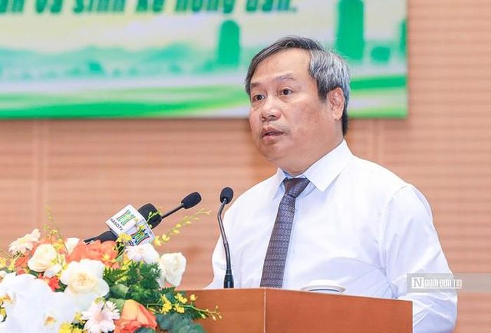 Chủ tịch UBND Thành phố Hà Nội Vũ Đại Thắng phát biểu kết luận hội nghị.