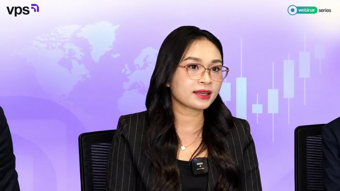 Bà Bùi Trúc Quỳnh – Trưởng phòng Tư vấn Tài chính VPS. Ảnh chụp màn hình