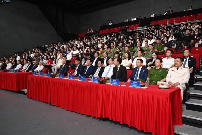 Bên trong hội trường lễ trao giải.