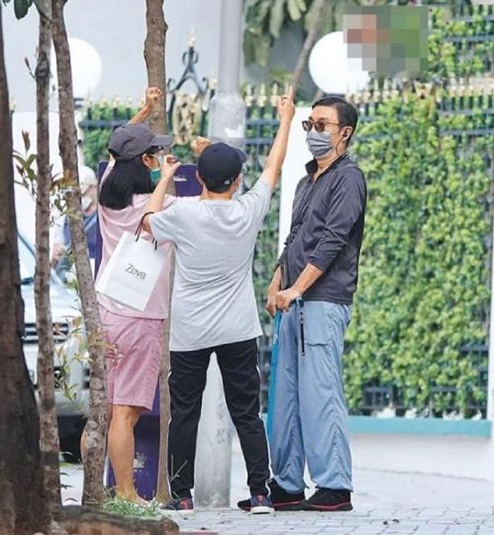 Lưu Tùng Nhân từng bị đột quỵ cách đây vài năm, sức khỏe bị ảnh hưởng. (Ảnh: News)