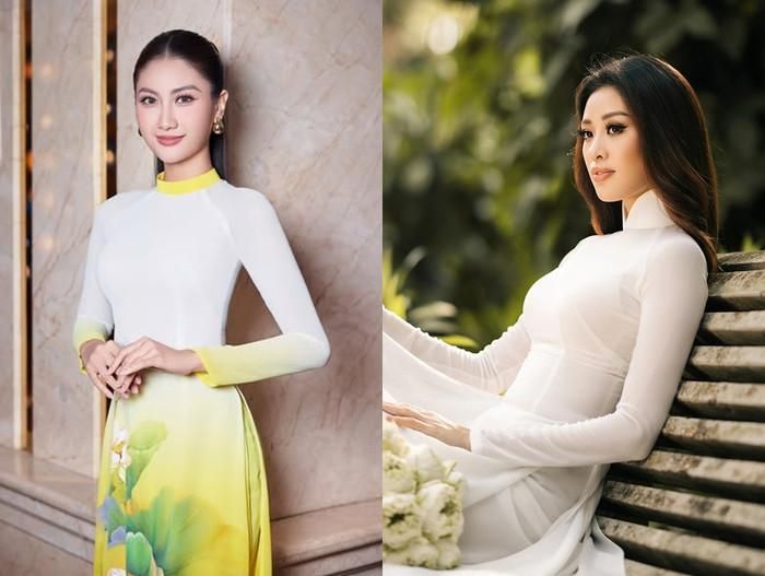Hoa hậu Khánh Vân, Phương Linh bày tỏ xúc động, biết ơn trước khoảnh khắc thiêng liêng vào sáng nay.