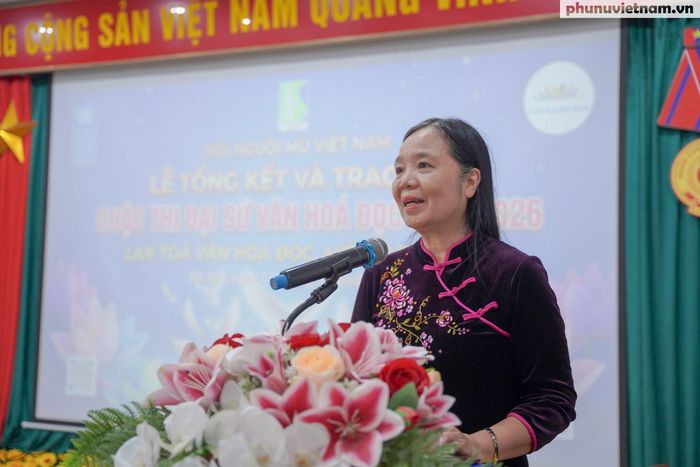 TS. Vũ Dương Thúy Ngà, nguyên Vụ trưởng Vụ Thư viện, Bộ Văn hóa, Thể thao và Du lịch, Trưởng Ban Giám khảo Cuộc thi