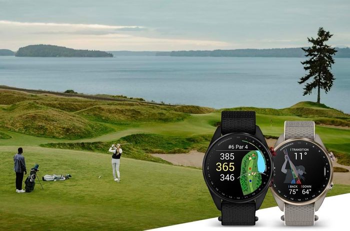 Garmin Approach S72 có hai lựa chọn kích thước 43 mm và 47 mm.