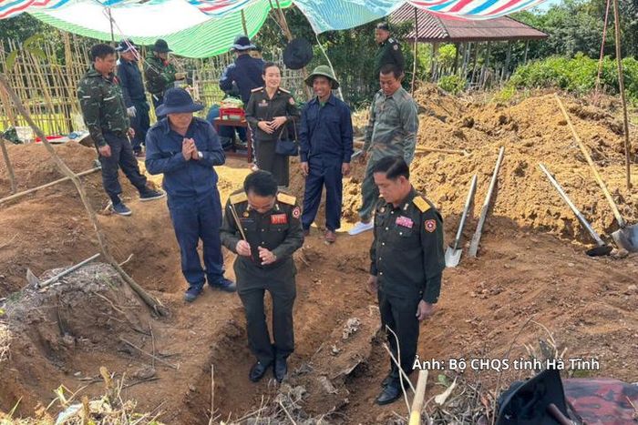 Đến nay, Đội Quy tập hài cốt liệt sĩ thuộc Bộ Chỉ huy Quân sự tỉnh Hà Tĩnh đã quy tập được 8 hài cốt liệt sĩ trong mùa khô 2026-2027 tại Lào.