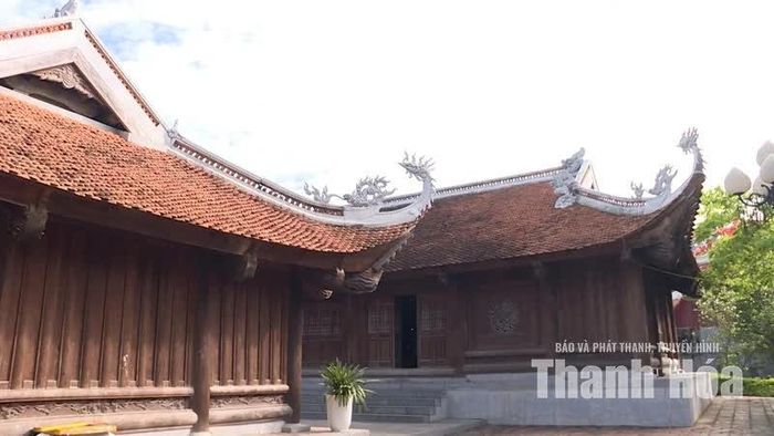 Điện Thừa Hoa được trùng tu, tôn tạo lại khang trang vào năm 2019.