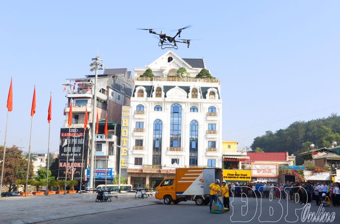 Tổng Công ty Bưu điện Việt Nam chuẩn bị trình diễn UAV vận tải hạng nặng.