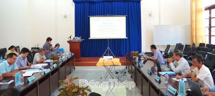 Quang cảnh hội thảo.