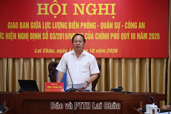Đồng chí Tống Thanh Hải - Uỷ viên Ban Thường vụ Tỉnh ủy, Phó Chủ tịch Thường trực UBND tỉnh kết luận hội nghị.