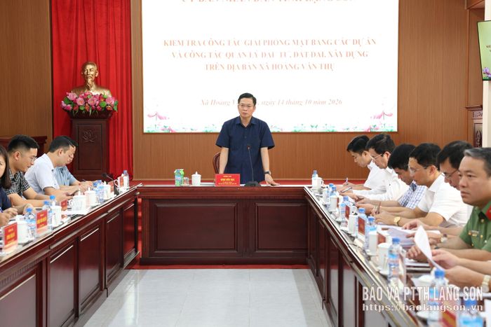 Đồng chí Phó Chủ tịch Thường trực UBND tỉnh phát biểu kết luận cuộc kiểm tra