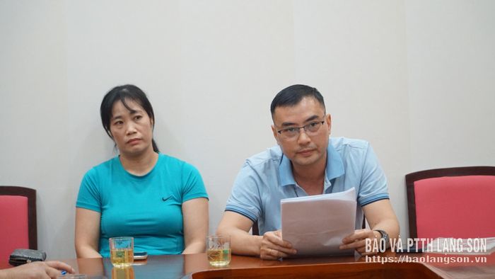 Đại diện hộ dân bị ảnh hưởng dự án nêu ý kiến tại cuộc đối thoại