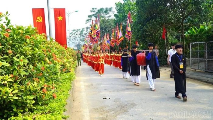 Điểm nhấn của lễ hội là các nghi lễ truyền thống diễn ra ngày 20/10.