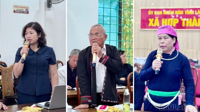 Đại biểu tham gia ý kiến tại buổi tọa đàm.