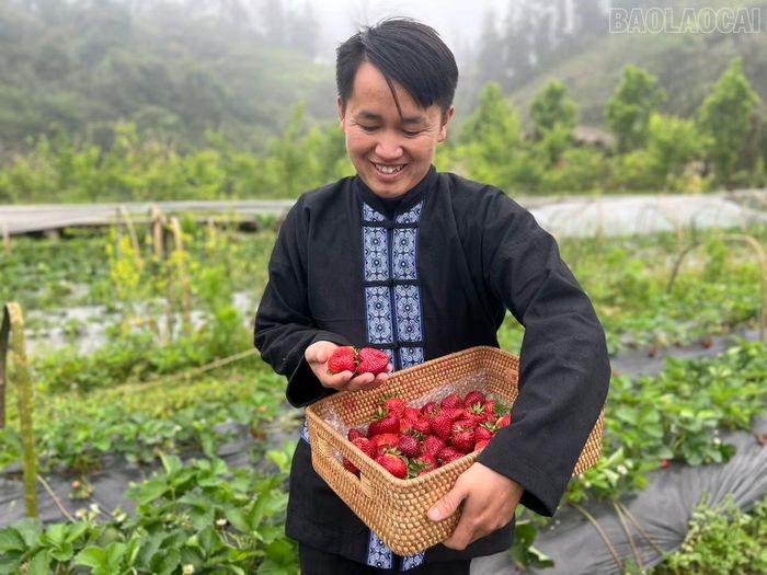  Niềm vui của nông dân trong mùa thu hoạch nông sản. 