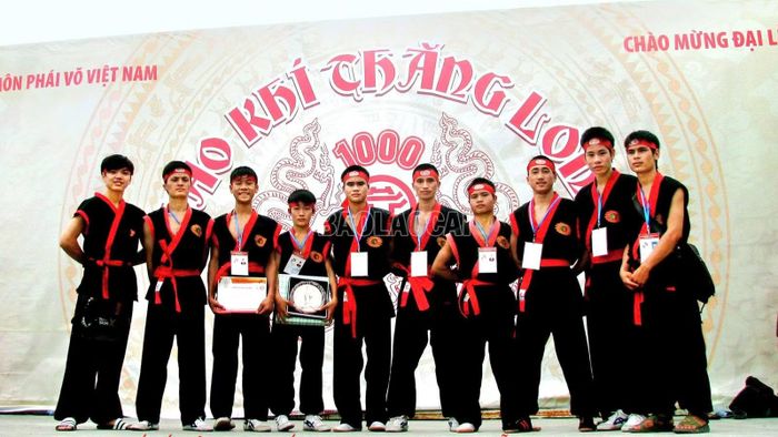 Các võ sĩ CLB võ Nhất Nam Mường Lò đoạt 3 Huy chương Vàng tại Liên hoan võ cổ truyền toàn quốc và Quốc tế chúc mừng Đại lễ 1.000 năm Thăng Long - Hà Nội.