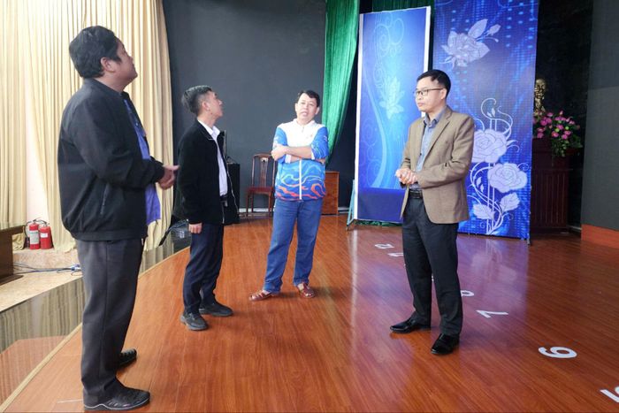Ban Tổ chức kiểm tra cơ sở vật chất tổ chức vòng sơ khảo