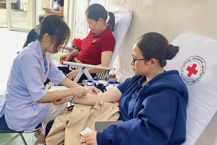 Chương trình tiếp nhận 119 đơn vị máu an toàn để bổ sung vào ngân hàng máu