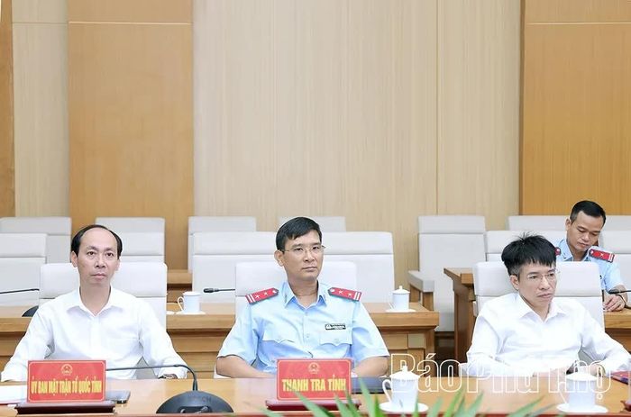 Hội nghị được kết nối trực tuyến tới các điểm cầu trong cả nước.