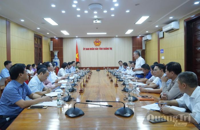 Quang cảnh buổi làm việc - Ảnh: H.L