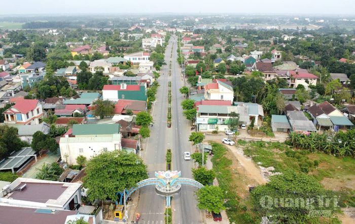 Một góc xã Gio Linh hôm nay - Ảnh: S.H