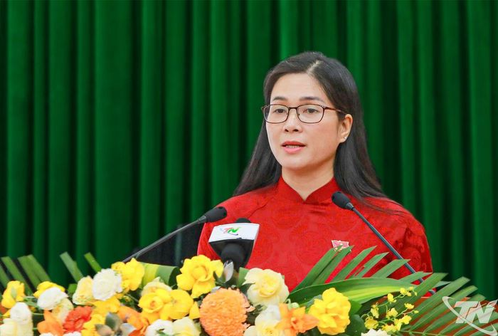 Đại biểu phát biểu tại Kỳ họp.