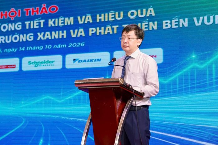 Ông Đặng Hải Dũng - Phó Cục trưởng Cục Năng lượng - Dầu khí, Bộ Công Thương phát biểu tại sự kiện.