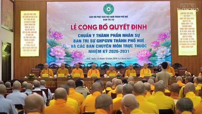Toàn cảnh buổi lễ